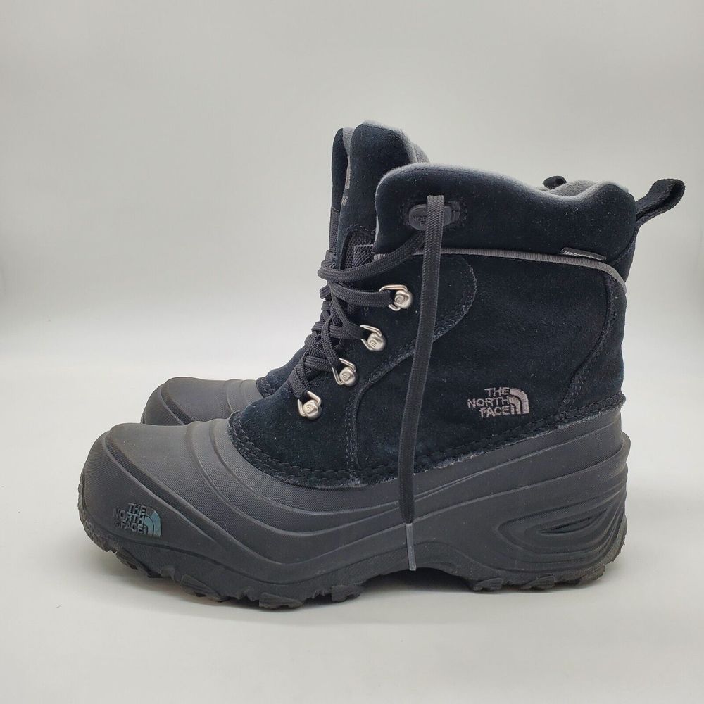 The North Face Kids' Chilkat Lace II Winter Boots Black boys 6Y